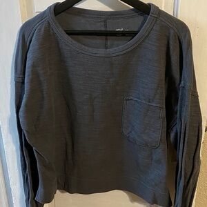 Aerie Steel Gray Sweatshirt